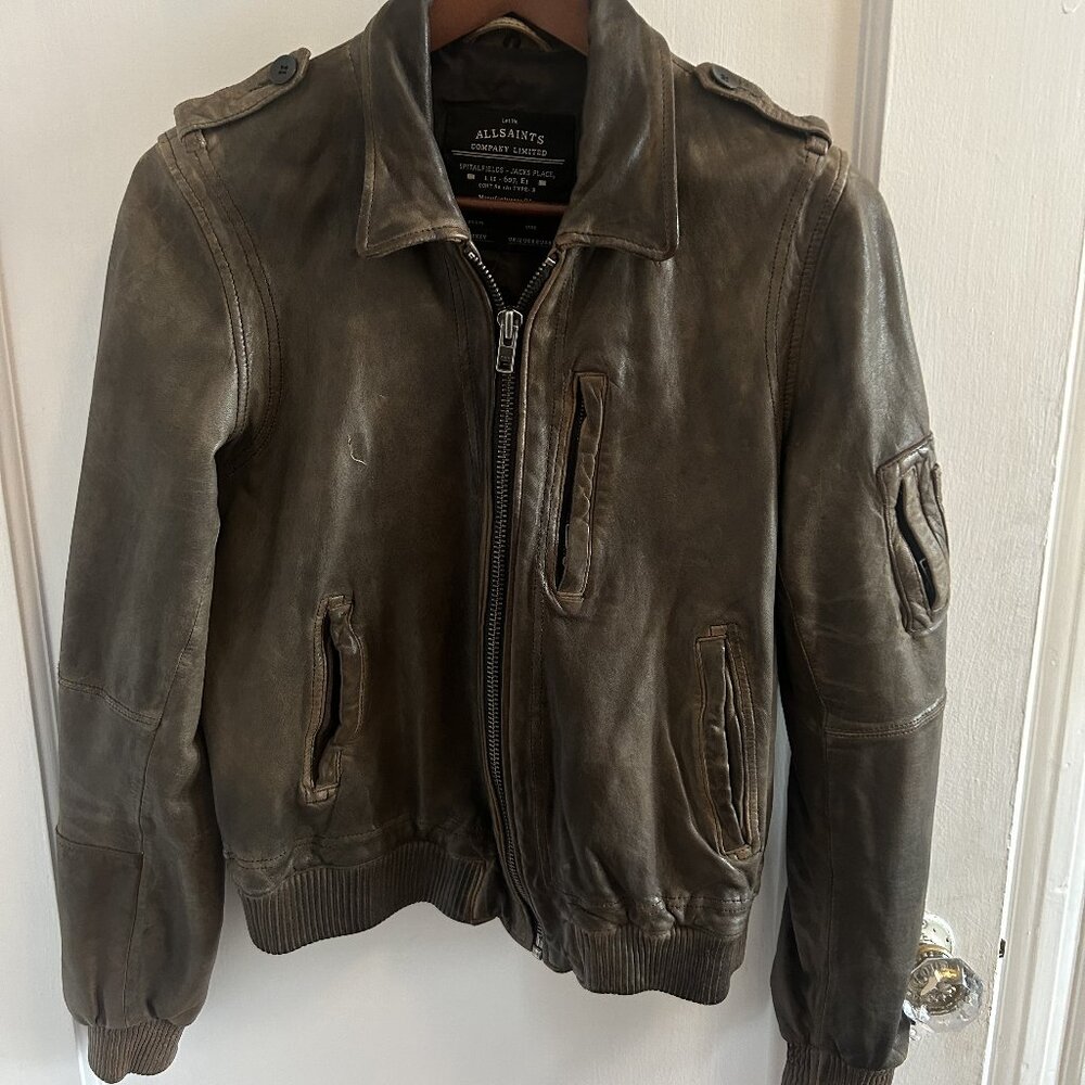 All Saints Leather Jacket